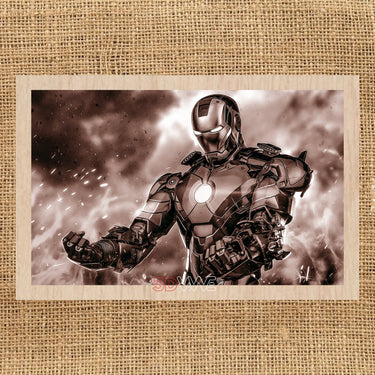 IRON MAN pyroprinter & laser-ready files 3DWave.us